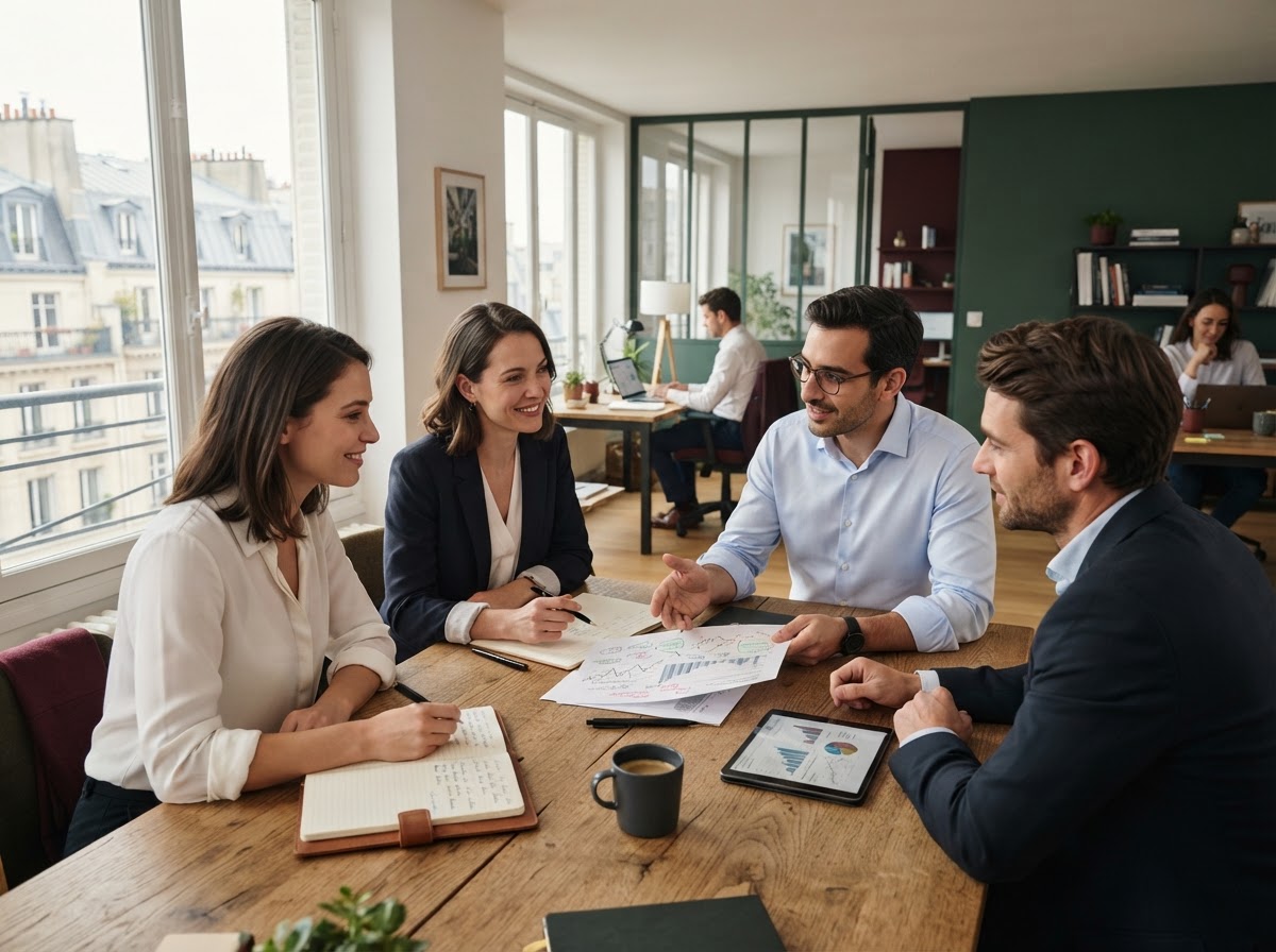 BNP Paribas — équipe technique travaillant sur l'architecture du modèle de décision